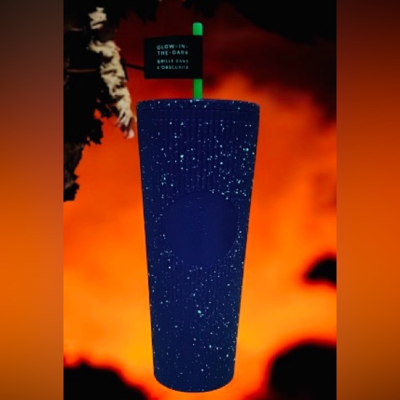 Starbucks Purple Potion Glow In Dark Halloween Tumbler Cup 24oz GITD 2024 New - Picture 8 of 14